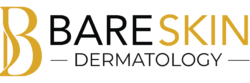 bareskin dermatology logo goldblack